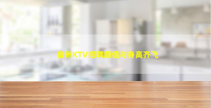 宿州KTV招聘颜值与身高齐飞